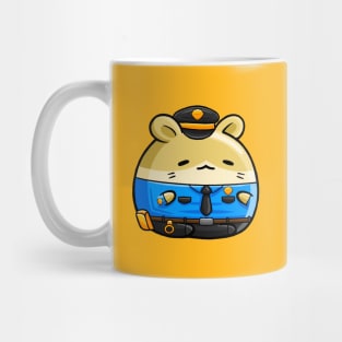 Cute Hamster Police Mug